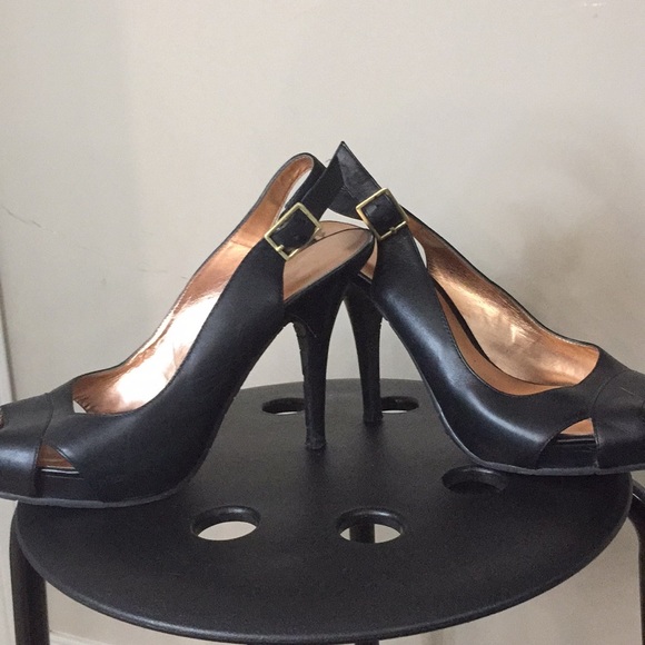 Jessica Simpson Leather Heels - Picture 5 of 5